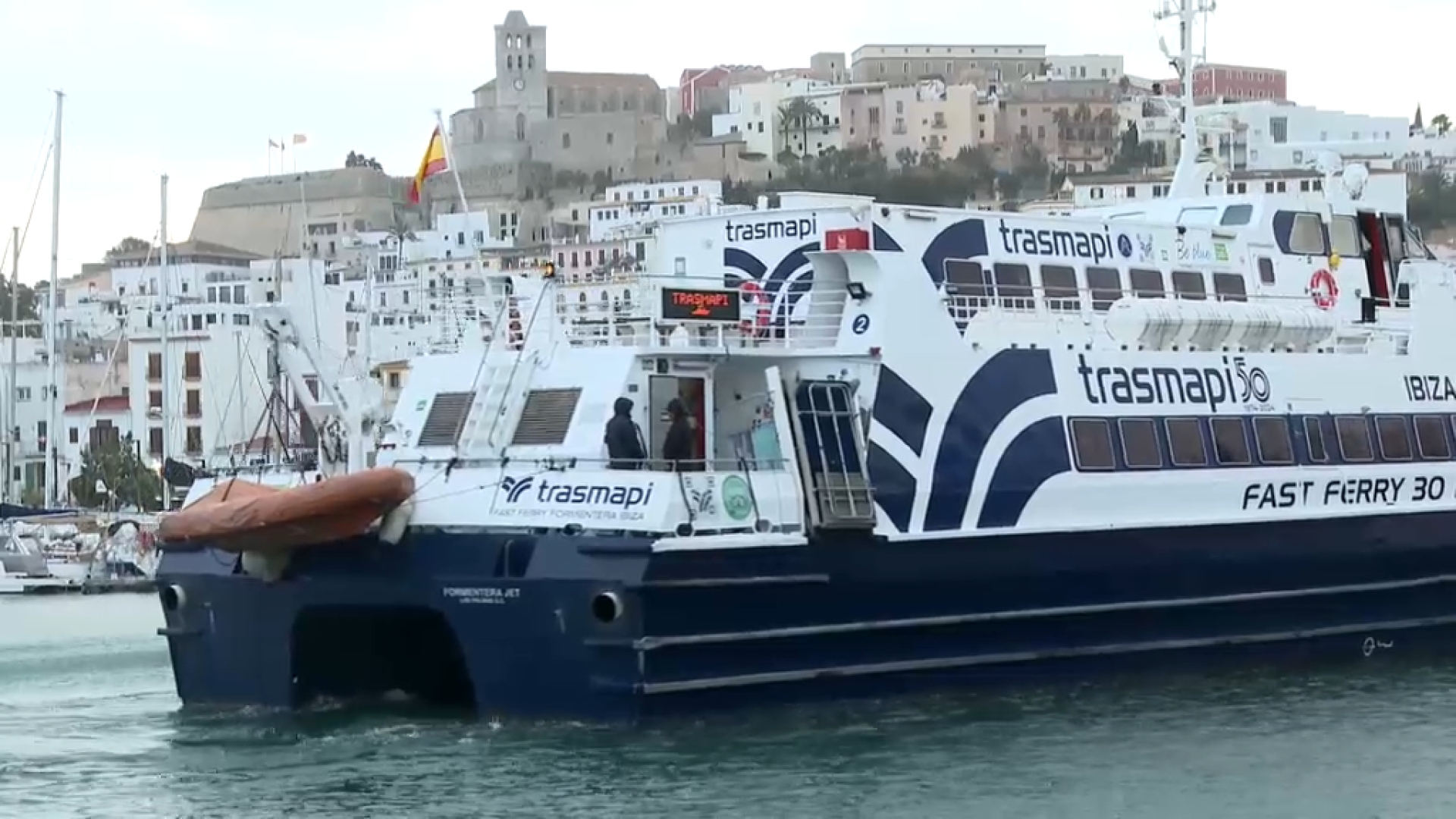 Connexions marítimes suspeses a les Pitiüses