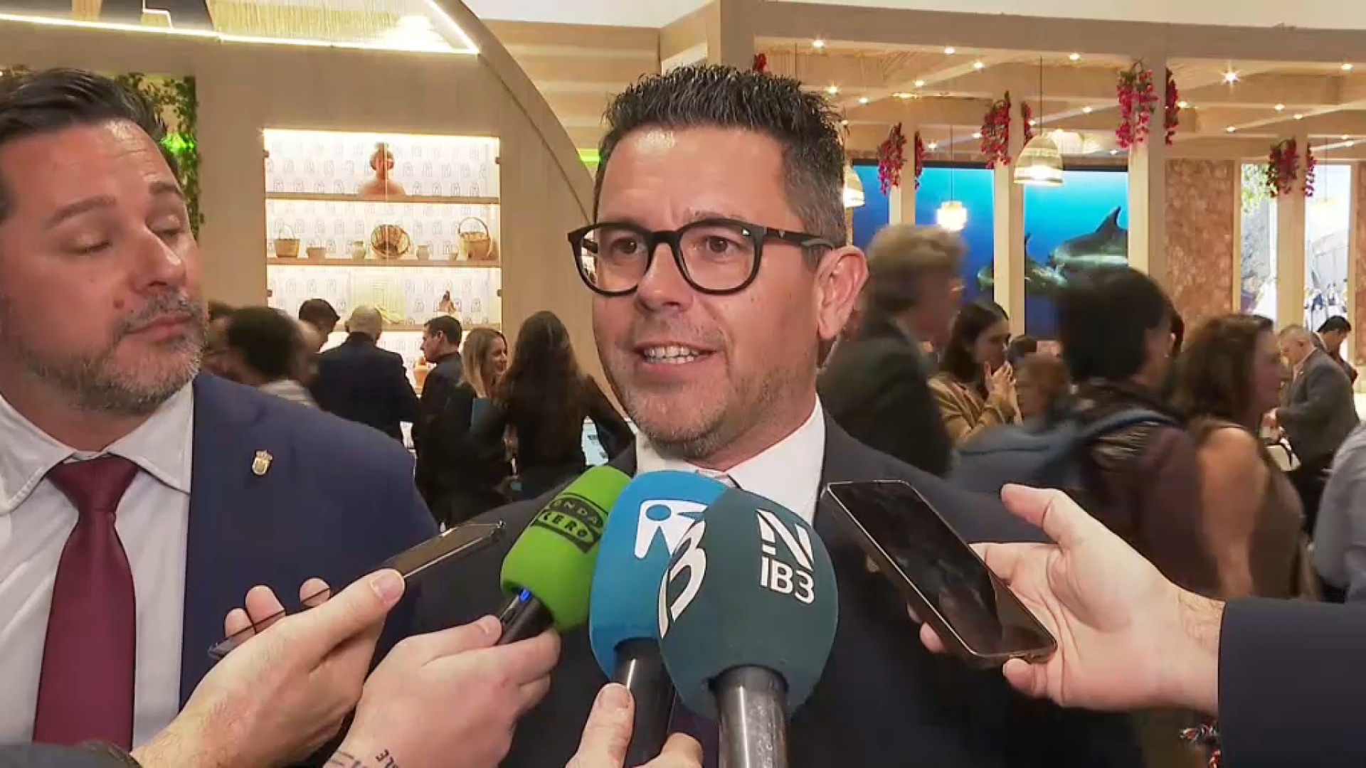 Rafael Triguero celebra l’anunci de l’obertura del parador d’Eivissa