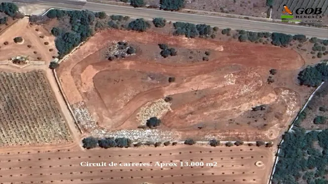 El GOB denuncia la construcció d’un cricuït de motocross en sòl rústic a Binixíquer