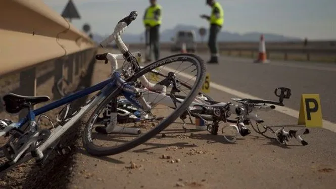 En llibertat el motorista implicat en l’accident a la carretera de la Serra en què va morir un ciclista divendres passat