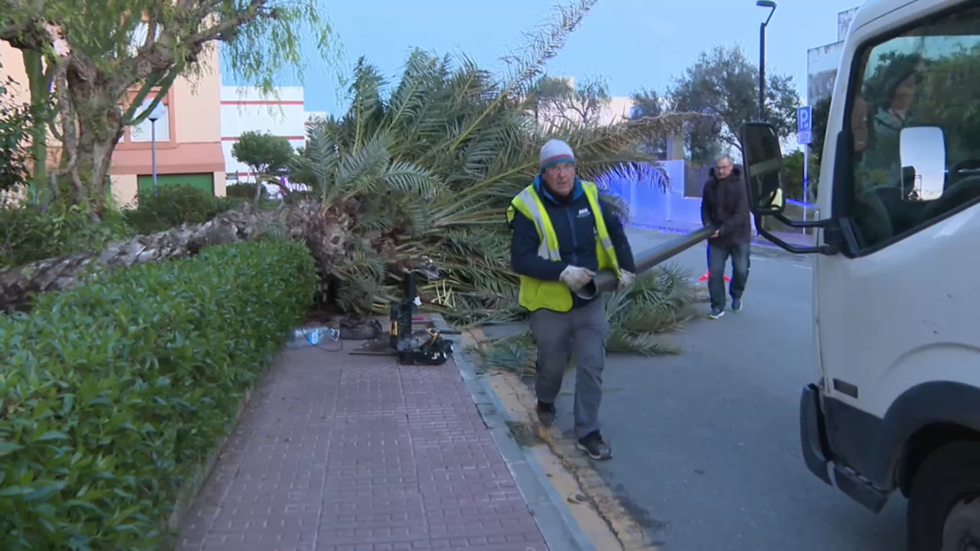 Emergències gestiona prop de 80 incidents per la borrasca Kristin, la majoria a Eivissa