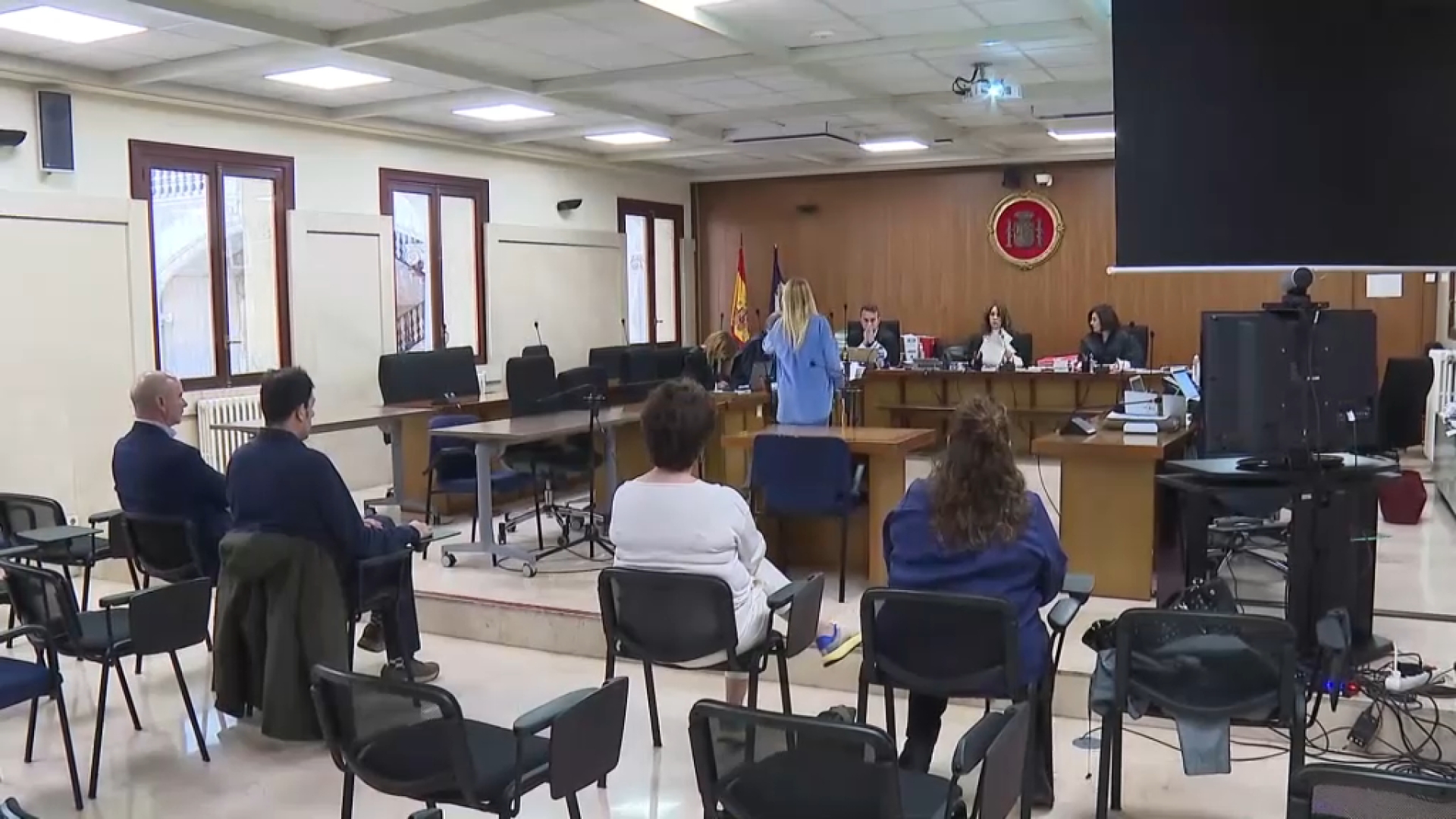 Jaume Ferrer i Sílvia Tur s’acullen al dret a no declarar