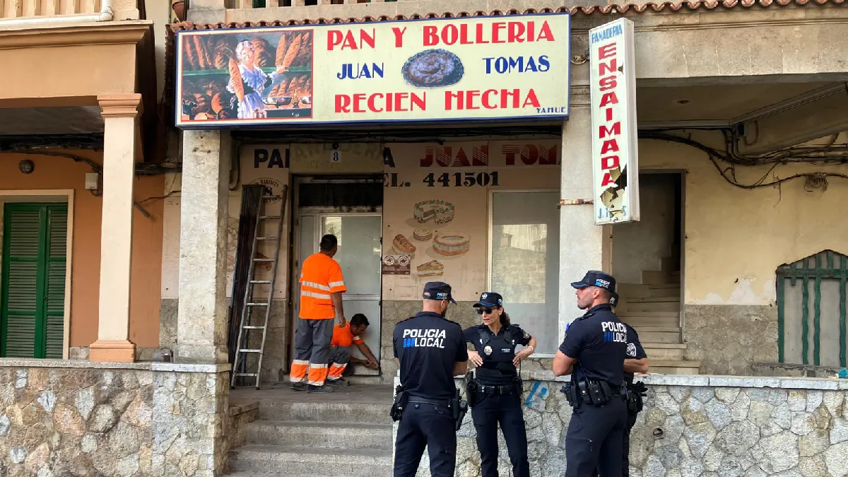 L’Ajuntament de Llucmajor tapia un local ocupat de s’Arenal, origen dels aldarulls