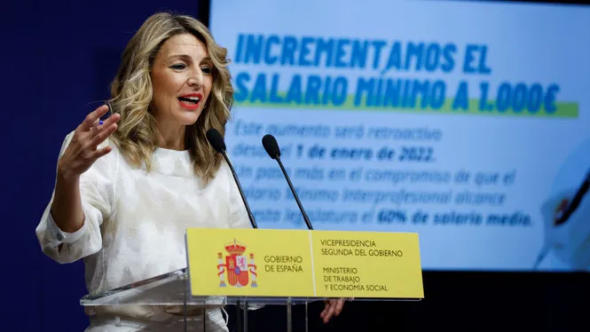 El Ministeri de Treball acorda amb els sindicats una pujada del 5% del salari mínim fins als 1.134 euros