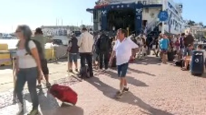 El temporal Aline afecta les connexions marítimes entre les Pitiüses