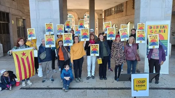 La CUP es presenta a Palma per primera vegada amb la Crida