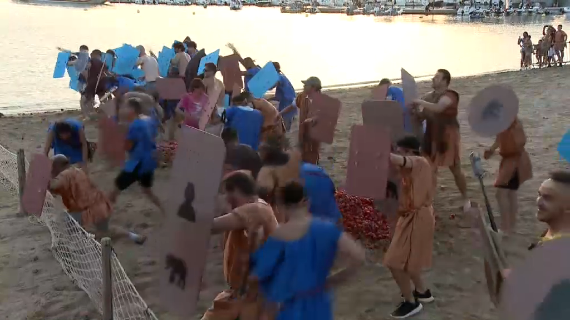 Cartaginesos i romans s’enfronten per a celebrar Sant Bartomeu a Sant Antoni de Portmany