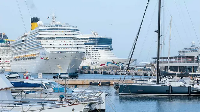 El Govern estudia ampliar el nombre d’escales de creuers al dia al port de Palma durant la temporada baixa