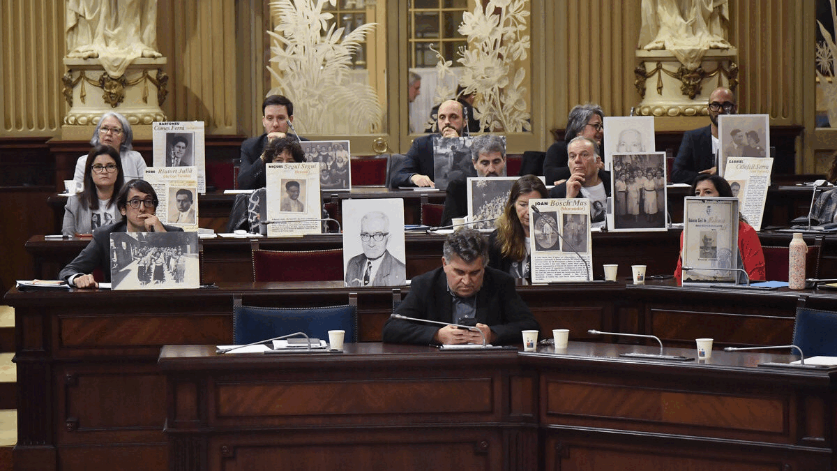 El Parlament de les Balears deroga la Llei de memòria democràtica amb els vots del PP i Vox