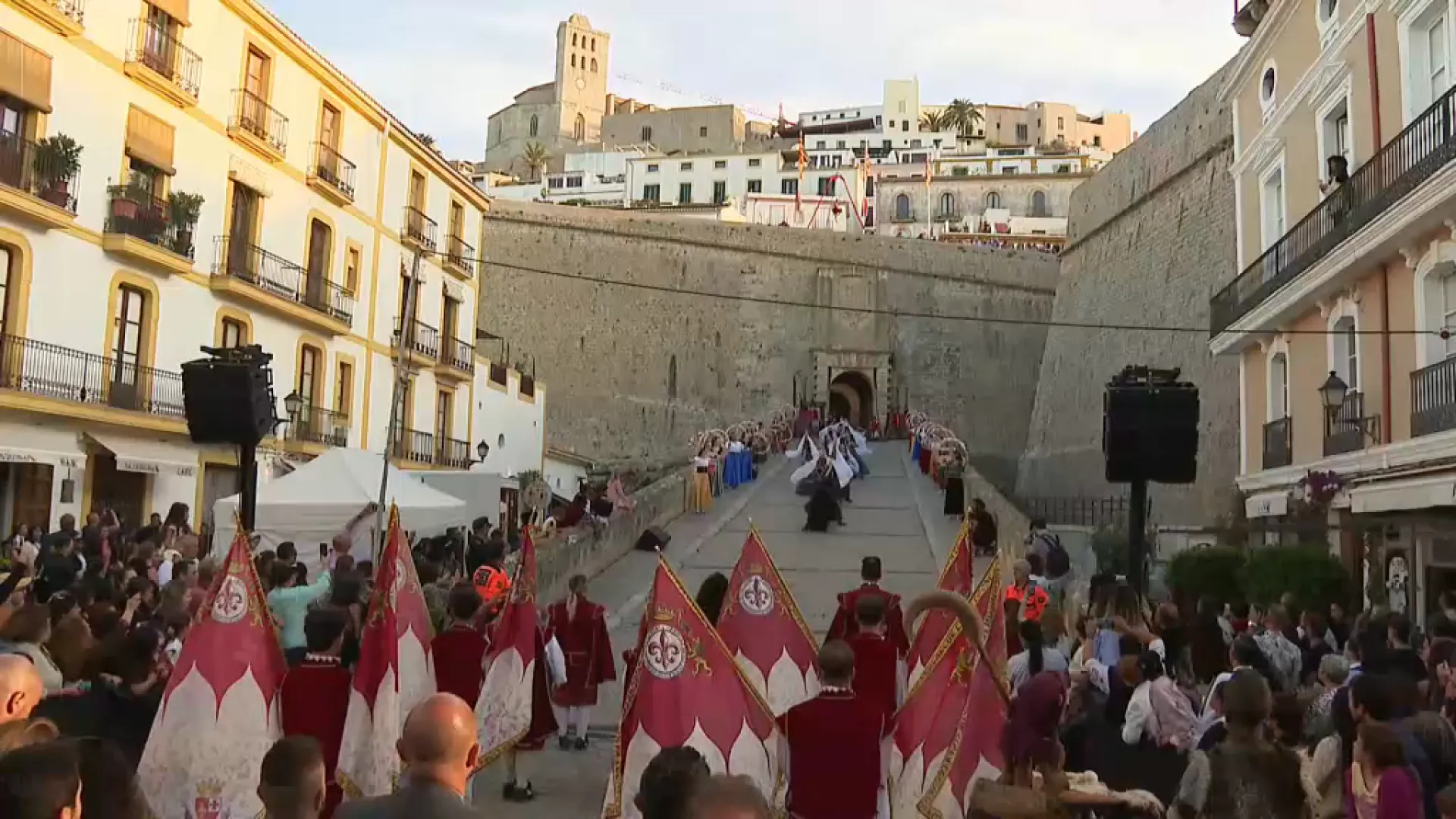 Comença la 24a edició de l’Eivissa Medieval amb un espectacle itinerant