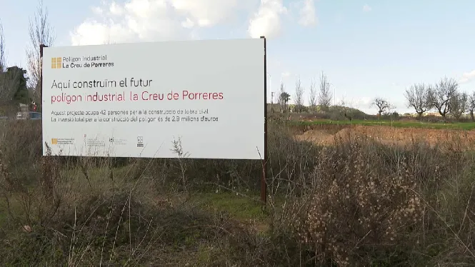 El Govern treu a subhasta les darreres cinc parcel·les a preus ajustats del futur polígon de la Creu de Porreres
