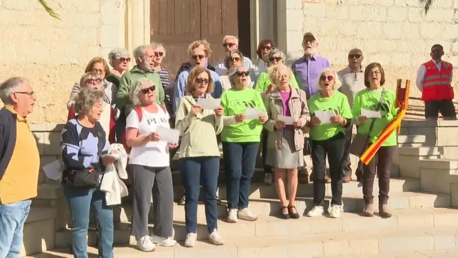 El Correllengua entra dins la fase final: arriba a Campanet i a sa Pobla