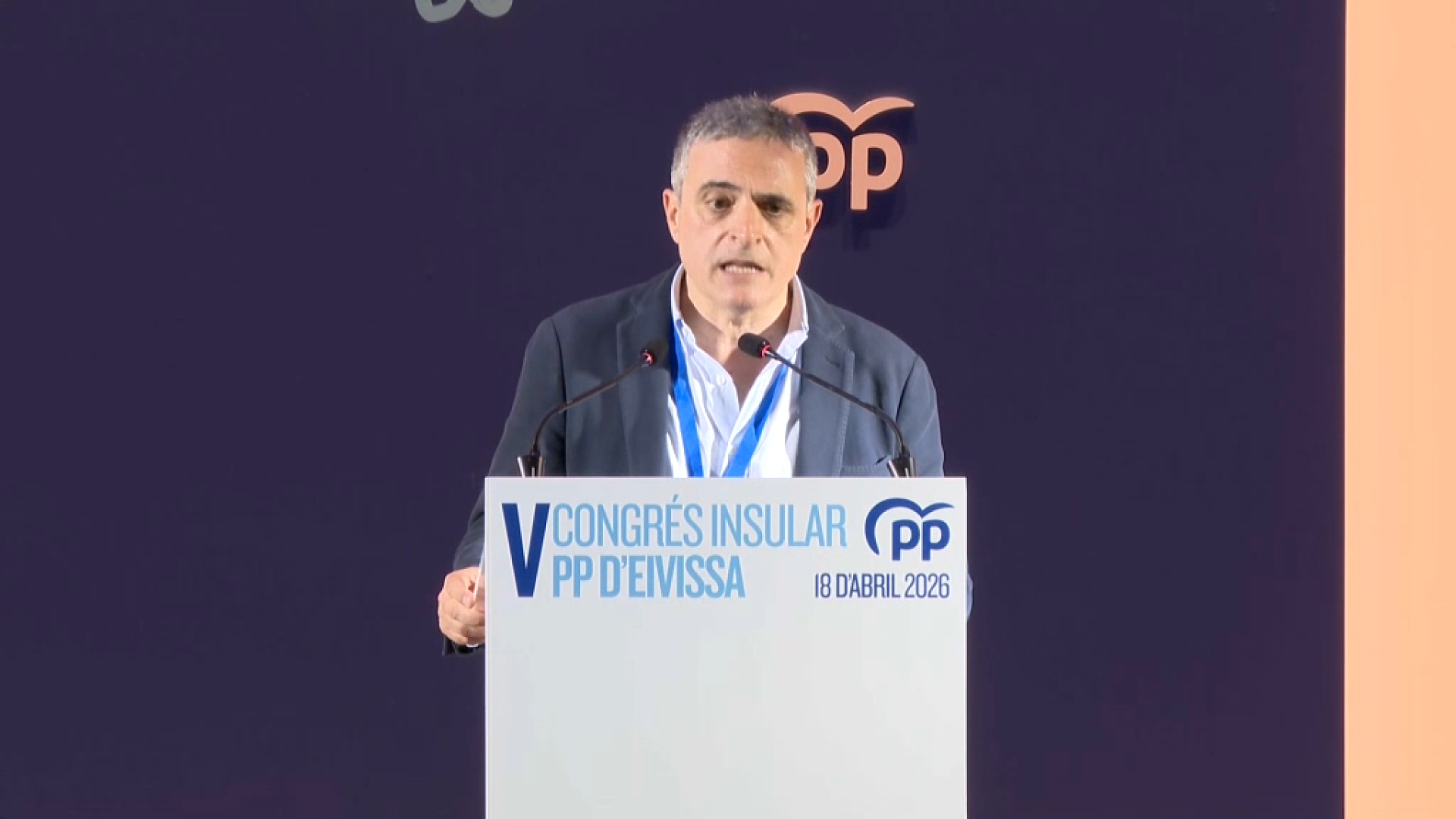 Marí Bosó, reelegit president del PP d’Eivissa