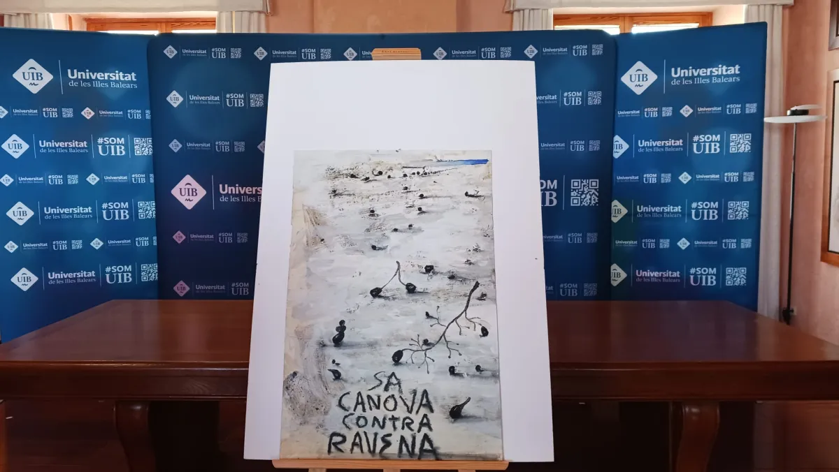 Ja és a la UIB el quadre extraviat de Miquel Barceló