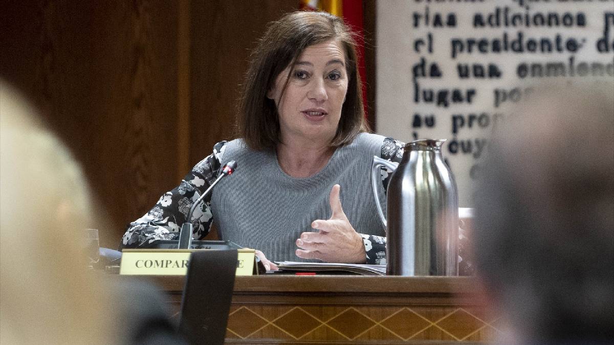 Armengol torna a comparèixer al Senat per les versions sobre la trobada amb de Aldama