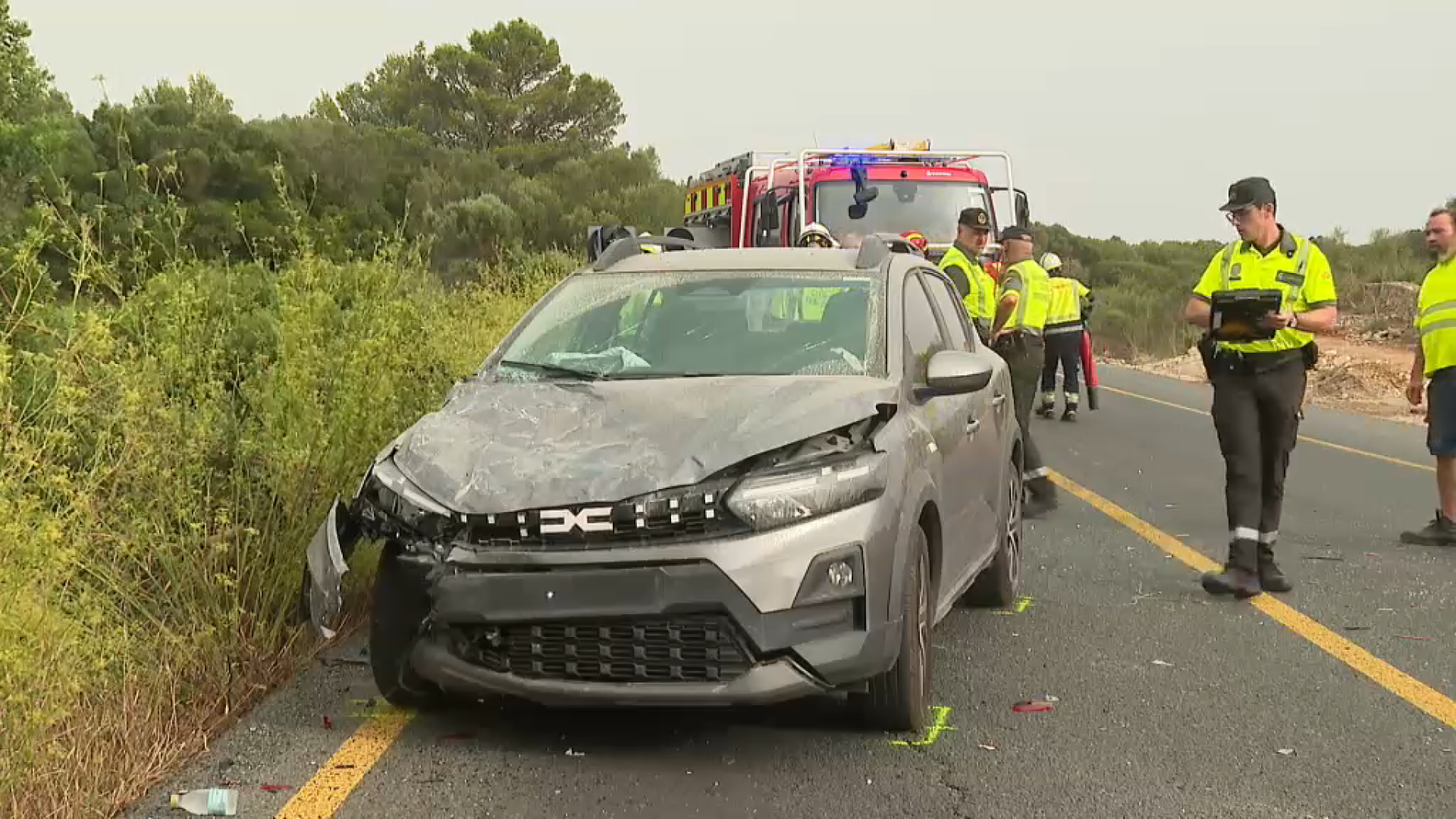 Un mort i cinc ferits en un accident de trànsit a Menorca