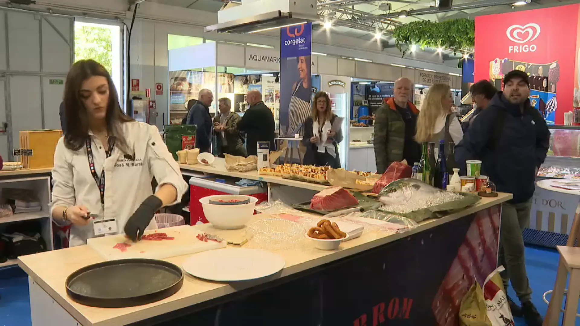 Els expositors d’Horeca Menorca, molt il·lusionats amb aquesta segona edició