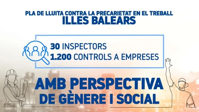 30 inspectors de la Península controlaran les irregularitats en els horaris dels treballadors de les Balears