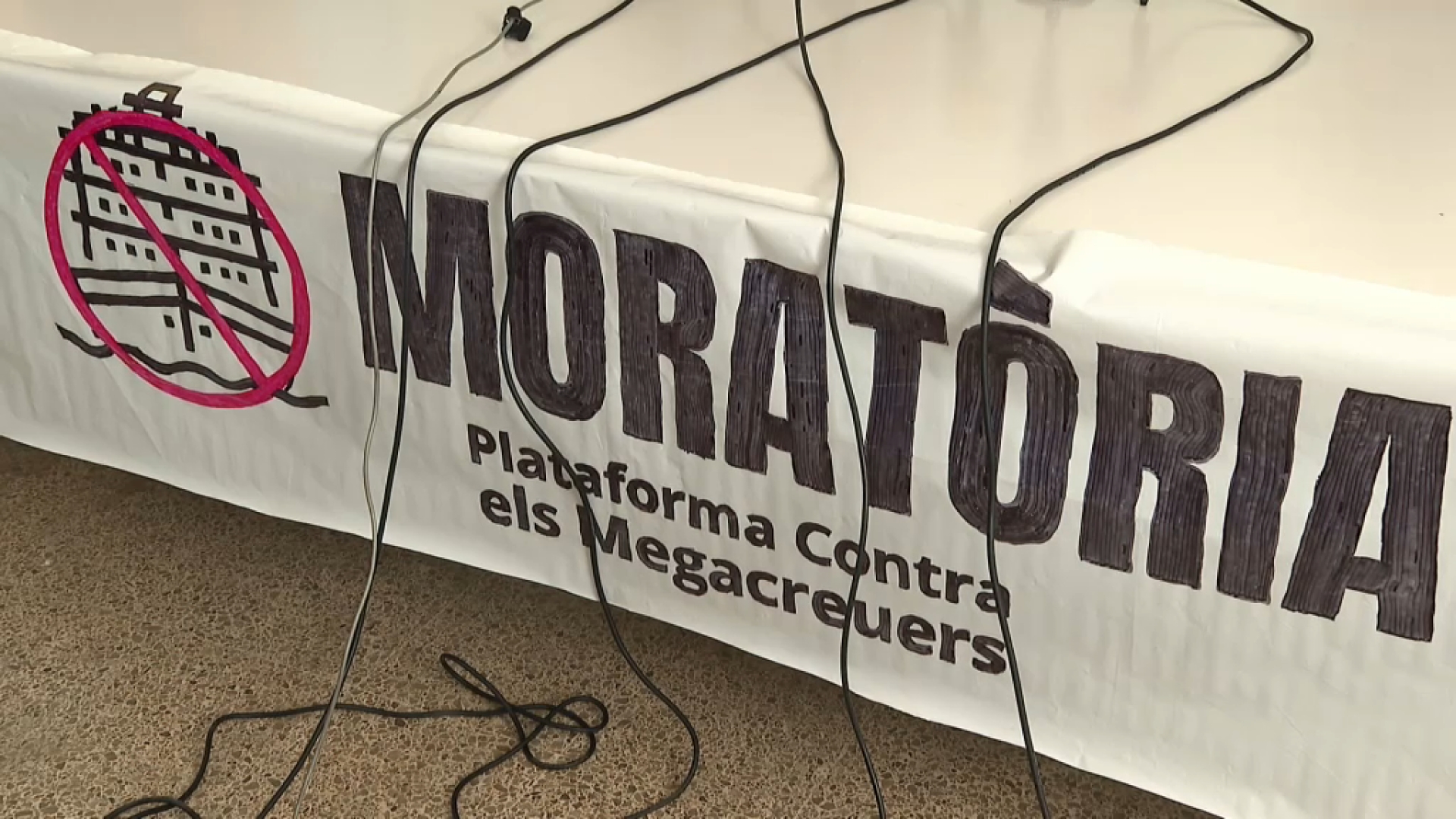La Plataforma contra els Megacreuers demana participar en les negociacions sobre un nou acord amb la patronal