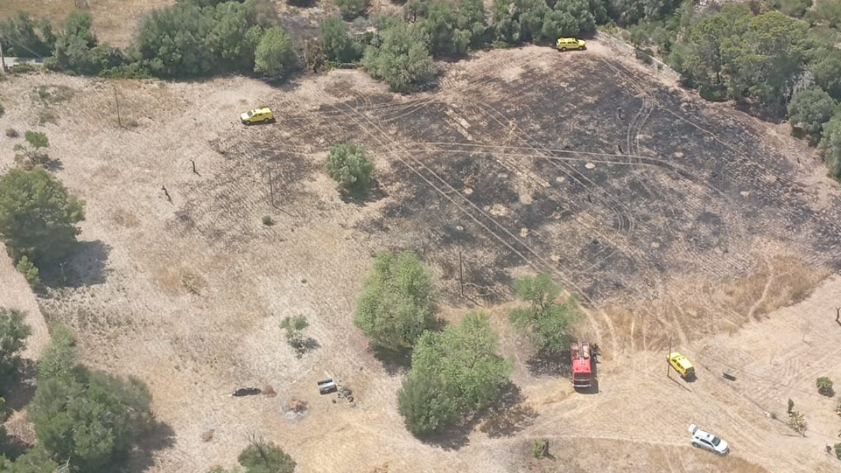El risc d’incendi és màxim a Mallorca i Menorca per l’episodi de calor
