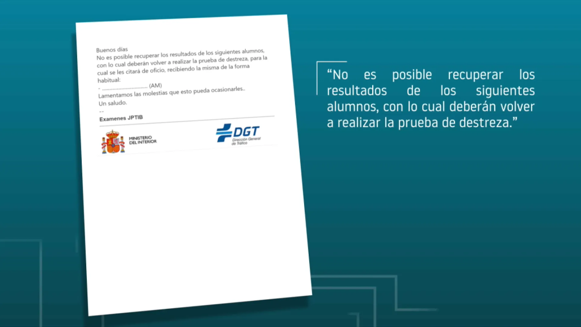La DGT perd els resultats d’11 proves de ciclomotor a Mallorca i obliga a tornar a repetir-les