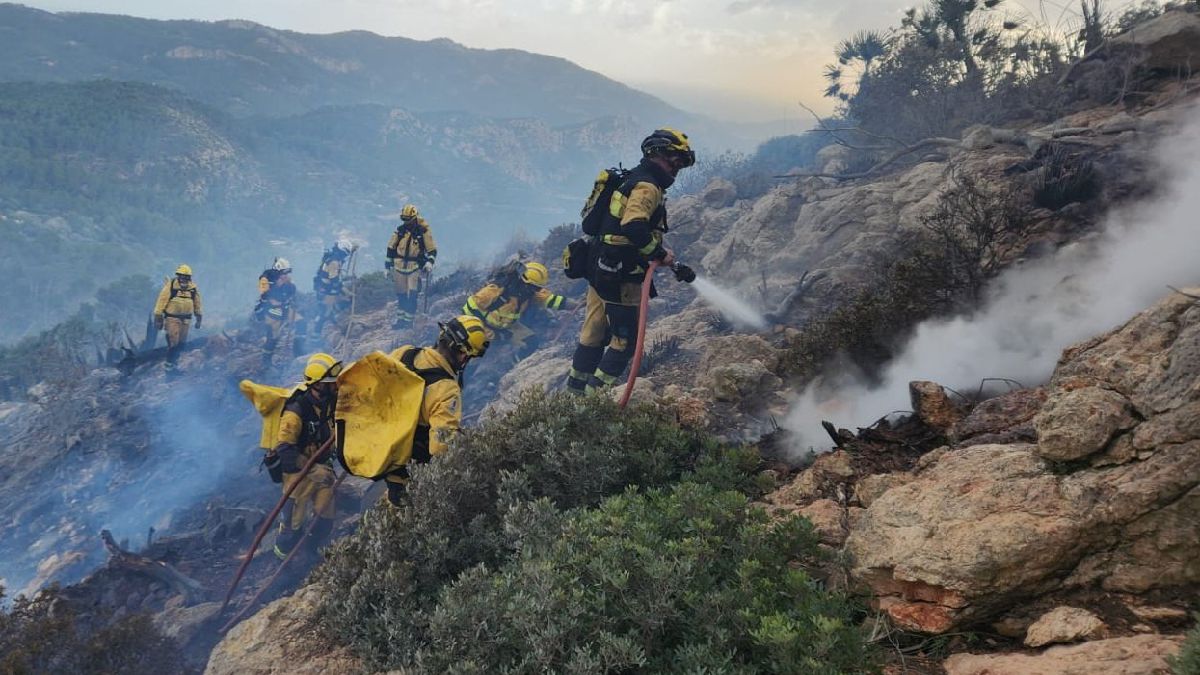 Els investigadors apunten a una negligència com a principal hipòtesi en l’origen de l’incendi d’Andratx