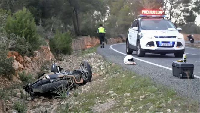 11 dels 13 morts enguany a les carreteres de les Illes eren conductors de vehicles vulnerables