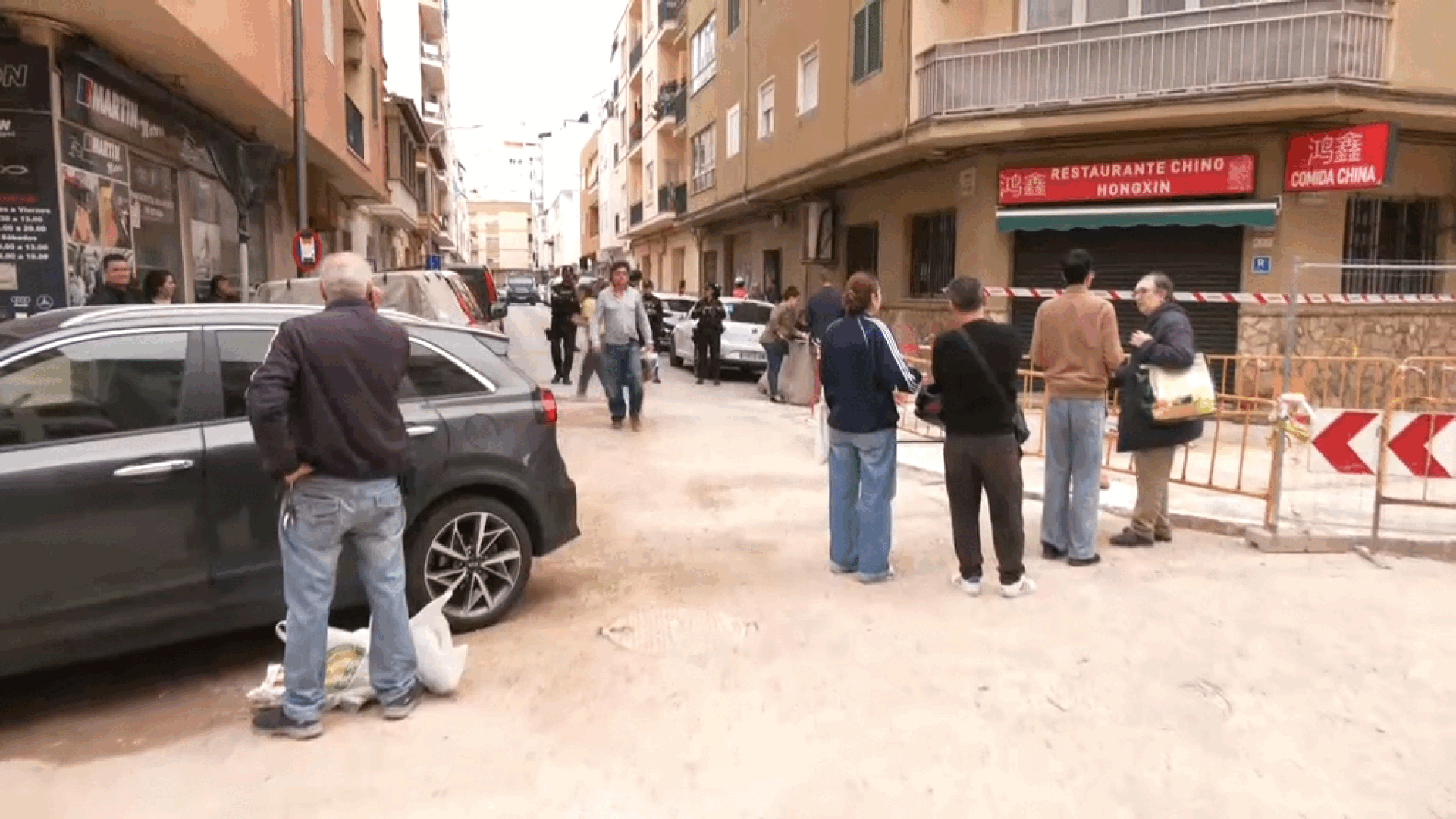 Els veïnats de l’edifici de Foners de Palma, reallotjats a casa de familiars o a un hostal