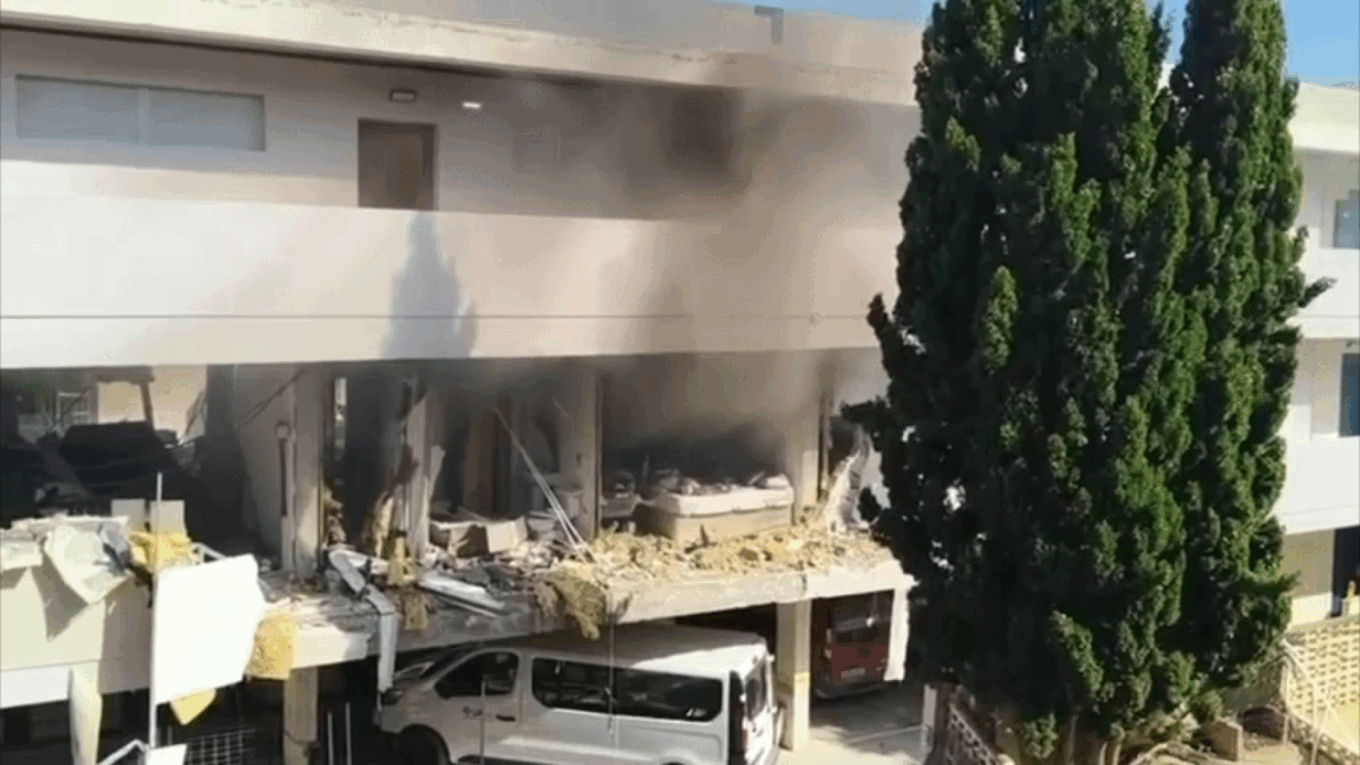 Cinc famílies afectades per l’explosió d’Eivissa no podran tornar a ca seva en dos mesos