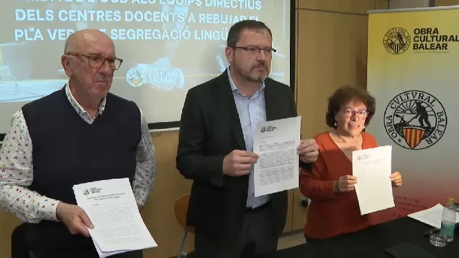 L’OCB envia una carta a més de 400 centres educatius amb arguments per rebutjar el pla pilot voluntari de lliure elecció de llengua