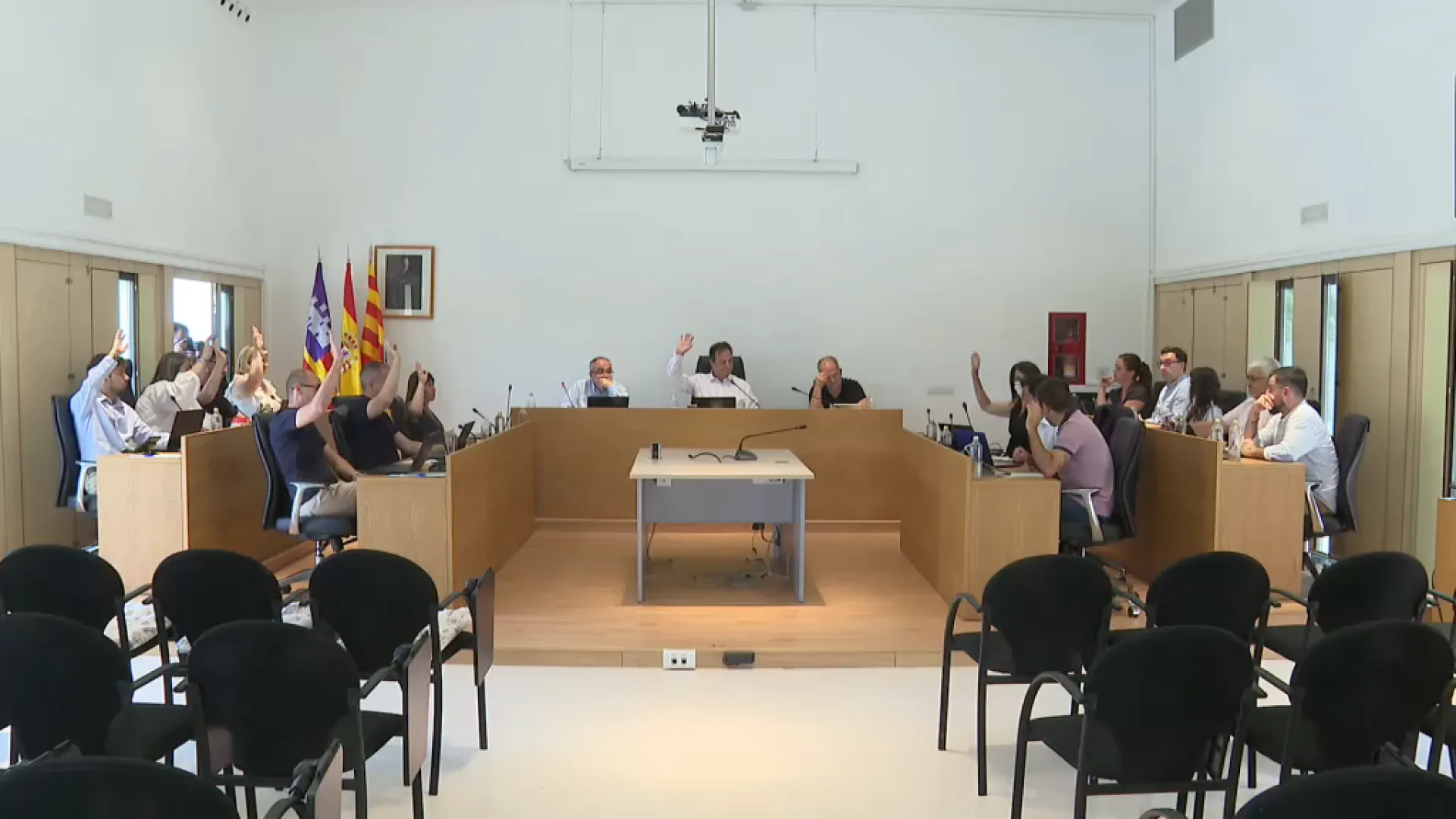 El president i només un conseller al capdavant de tot el Consell de Formentera