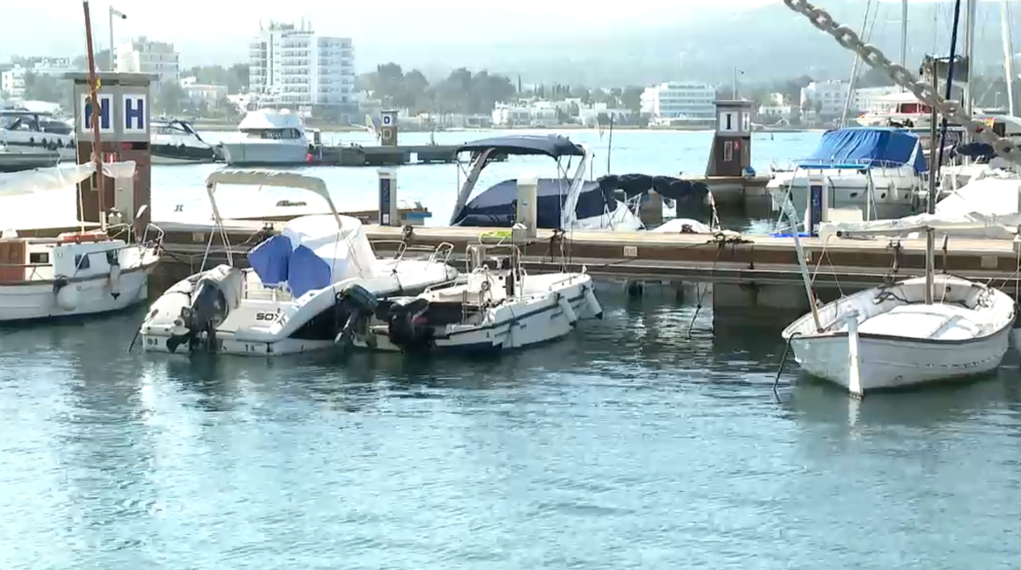 El port de Sant Antoni, en risc a llarg termini per l’augment del nivell de la mar
