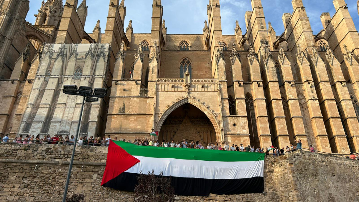 Suport a la Flotilla Global Sumud a quatre ports mallorquins: Portocolom, Alcúdia, Sóller i Palma