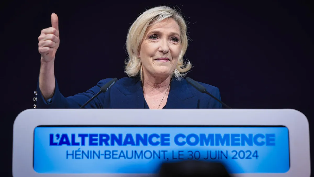 La ultradreta de Marine Le Pen guanya en la primera volta de les eleccions franceses