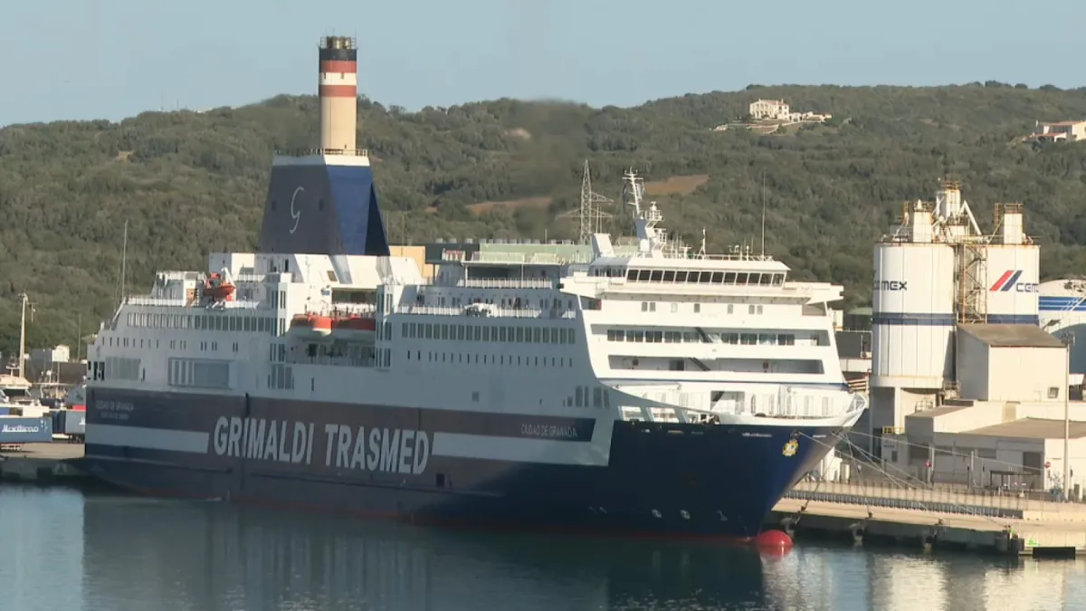 L’Autoritat Portuària realitza les sonometries al port de Maó per confirmar si se superen els límits legals