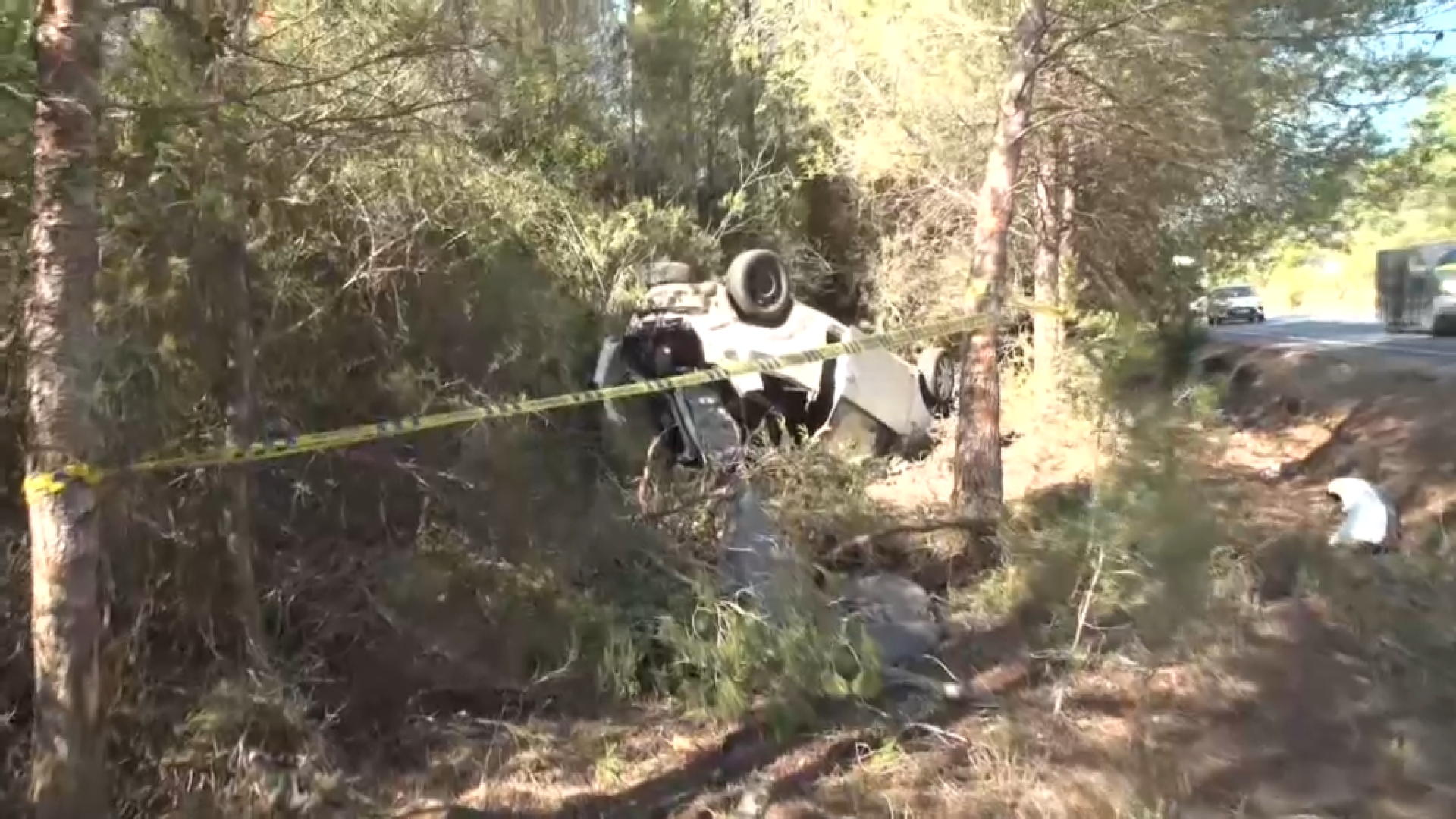Una jove mor i dues resulten ferides en un accident a la carretera de Manacor a Porto Cristo