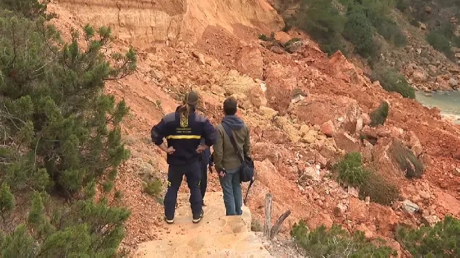 L’Ajuntament de Sant Josep tem que hi hagi nous esllavissaments a Porroig