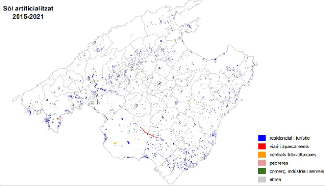 Terraferida: “A Mallorca es consumeix cada dia mitja hectàrea de sòl rústic i forestal”
