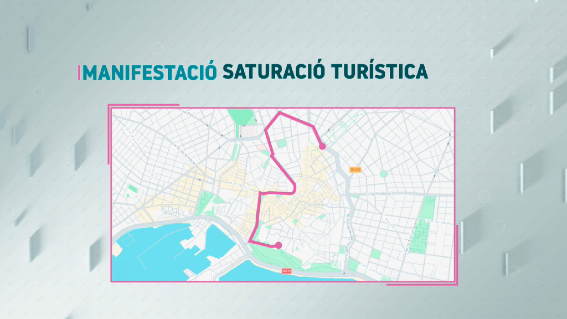 Palma acull aquest diumenge la tercera manifestació contra la saturació turística