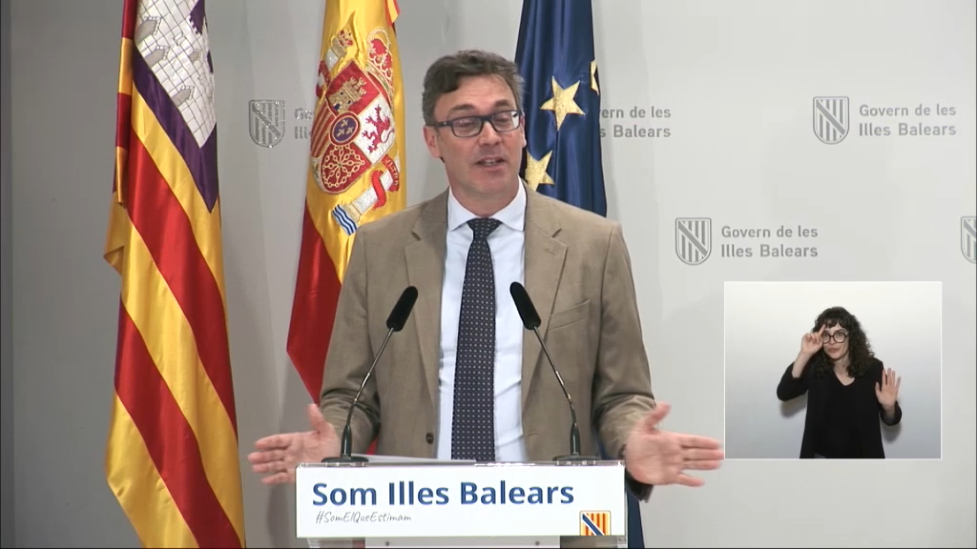 El Govern confia que Vox prengui una decisió sobre la continuïtat de Gabriel Le Senne