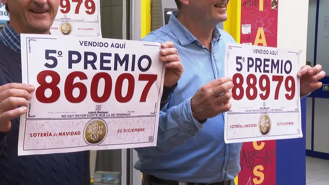 88979 i 86007, són els dos cinquens premis que han repartit alegria a Mallorca