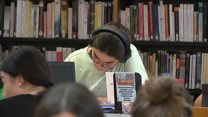 “Estam a la biblioteca des de les 8.30 h i fins a la nit”, així afronten la PBAU els alumnes de les Illes