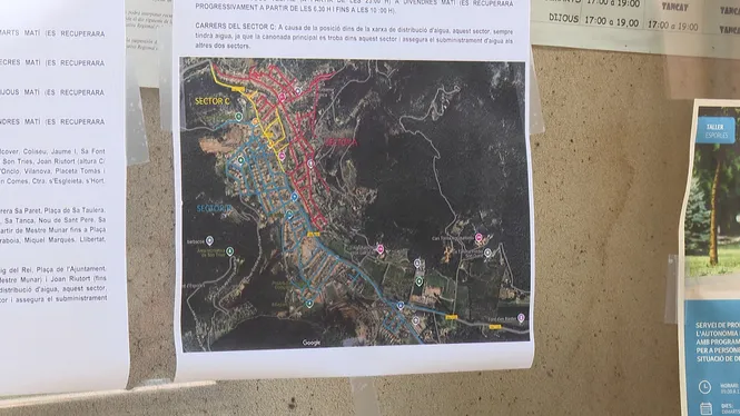 Esporles comença a aplicar restriccions en el subministament d’aigua