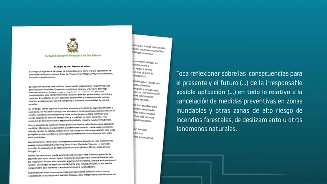 Els enginyers forestals qualifiquen d'”irresponsable” el Decret de simplificació administrativa