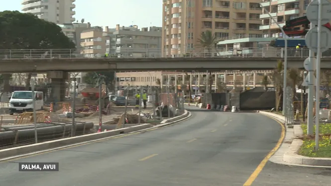 Dissabte comença l’esbucament del pont de Paraires de Palma