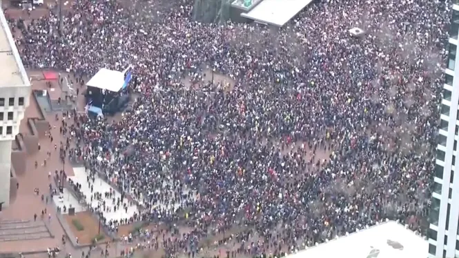 1.200 manifestacions contra Trump als Estats Units