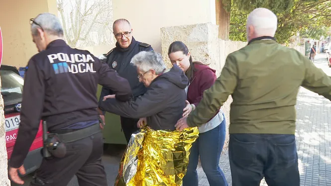 La dona desapareguda de Pollença es va refugiar ella mateixa dins la casa on l’han trobada