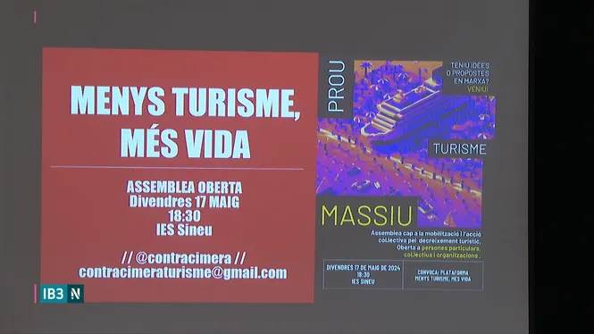 La plataforma Menys turisme, més vida publica un “manual d’acció contra la turistificació”