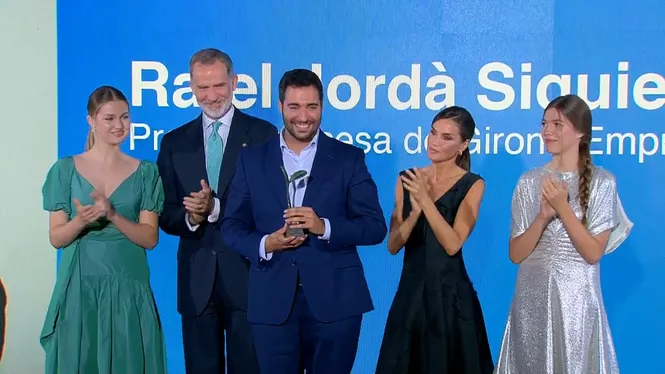 L’enginyer mallorquí Rafel Jordà rep el premi Princesa de Girona