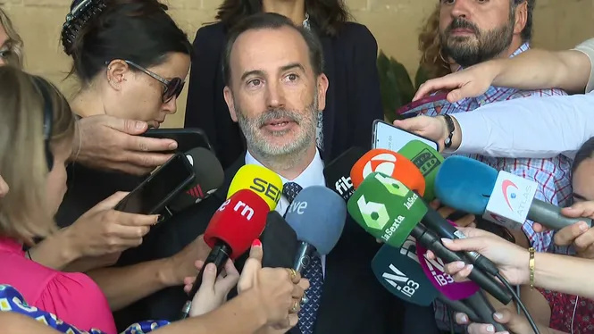 Gabriel Le Senne, després de l’audiència amb el rei: “Hem comentat breument els resultats del 23J”